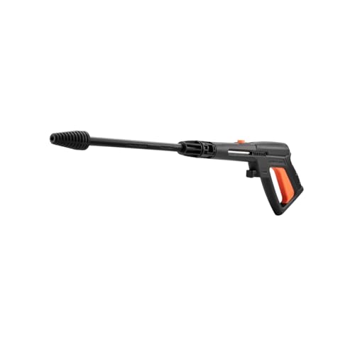 FUXTEC Hidrolimpiadora FX-HDR1800, 1800 W, presión de 130 bar, caudal de XX l/h, manguera de 6 m, depósito de detergente, boquilla ajustable, ideal para casa y jardín
