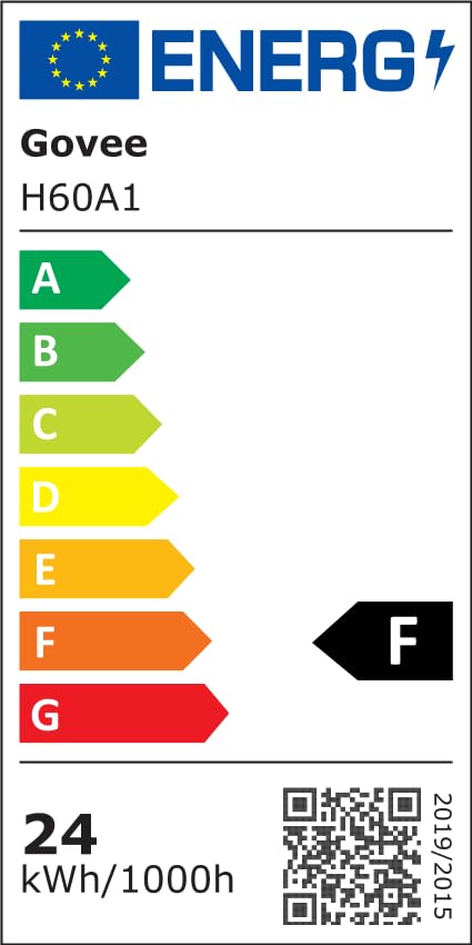 Govee RGBIC LED Plafón 30cm – Lámpara de Techo Inteligente 2400LM, 2200-6500K, 16 Millones de Colores, Luz LED Empotrable para Dormitorio, Salón, Cocina y Pasillo