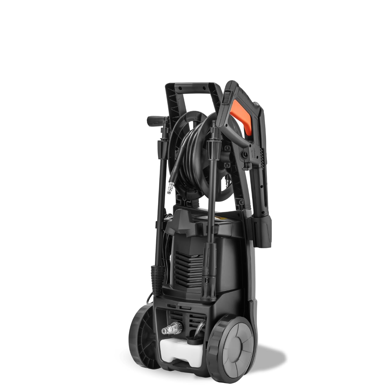 FUXTEC Hidrolimpiadora FX-HDR1800, 1800 W, presión de 130 bar, caudal de XX l/h, manguera de 6 m, depósito de detergente, boquilla ajustable, ideal para casa y jardín