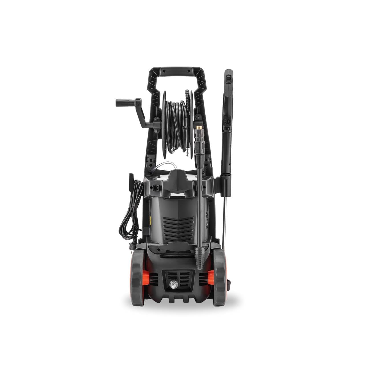 FUXTEC Hidrolimpiadora FX-HDR2200, 2200 W, presión 170 bar, caudal 450 l/h, manguera de 7 m y tanque de detergente integrado
