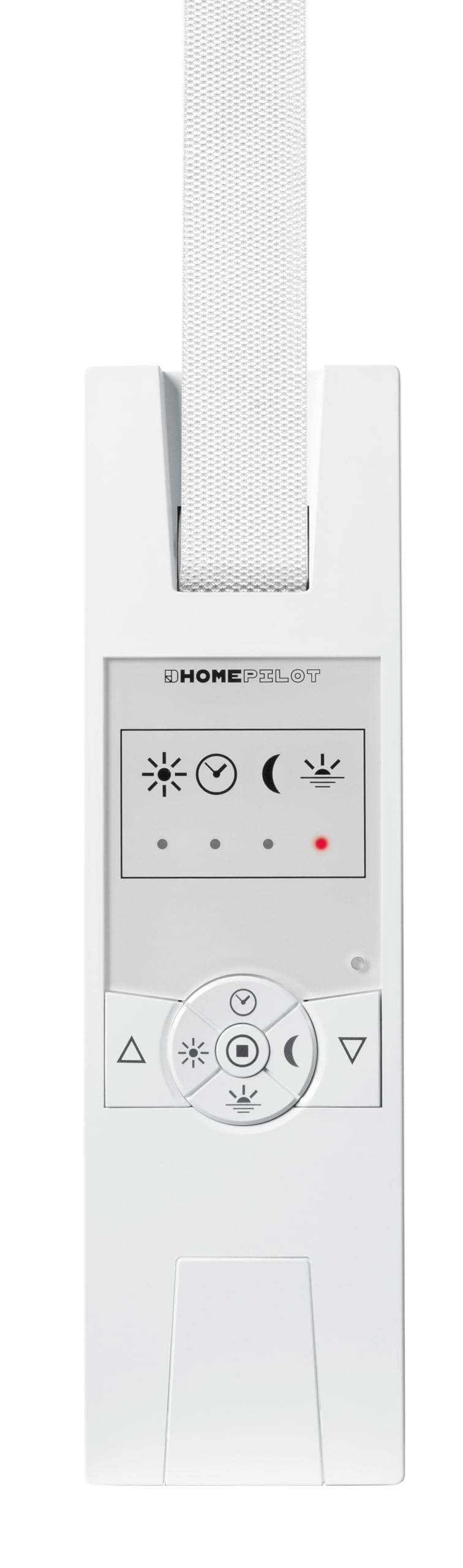 HOMEPILOT Enrollador de Cinta para Persianas RolloTron Classic Smart, Control Inteligente, Instalación Posterior, Capacidad de Carga 45 kg, Color Blanco