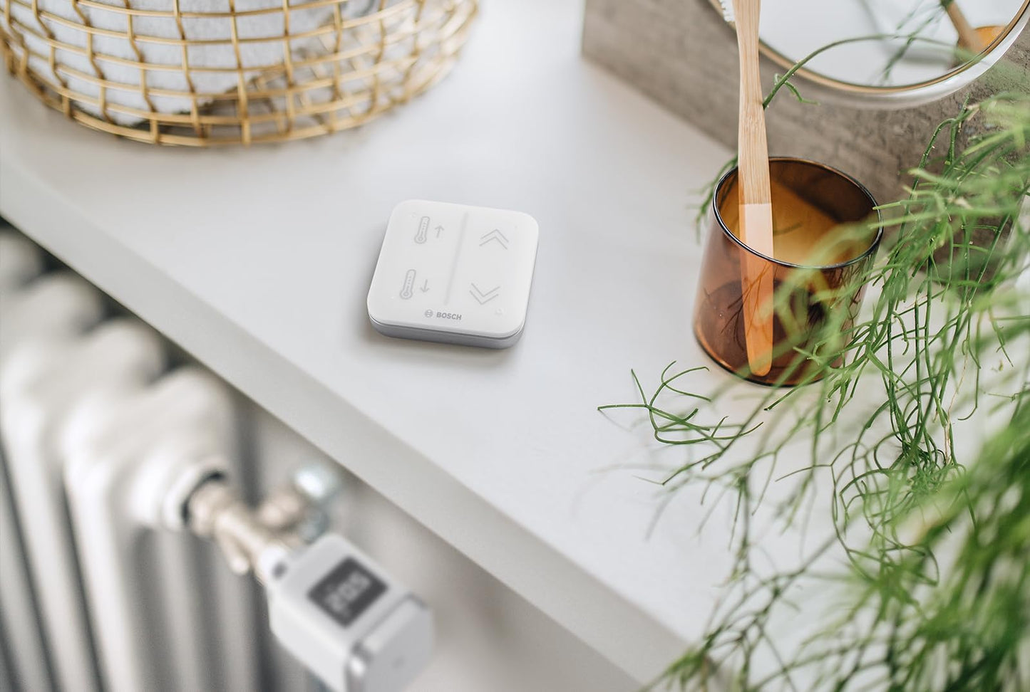 Bosch Smart Home Interruptor Universal II – Control de Dispositivos Inteligentes, Compatible con 4 Botones