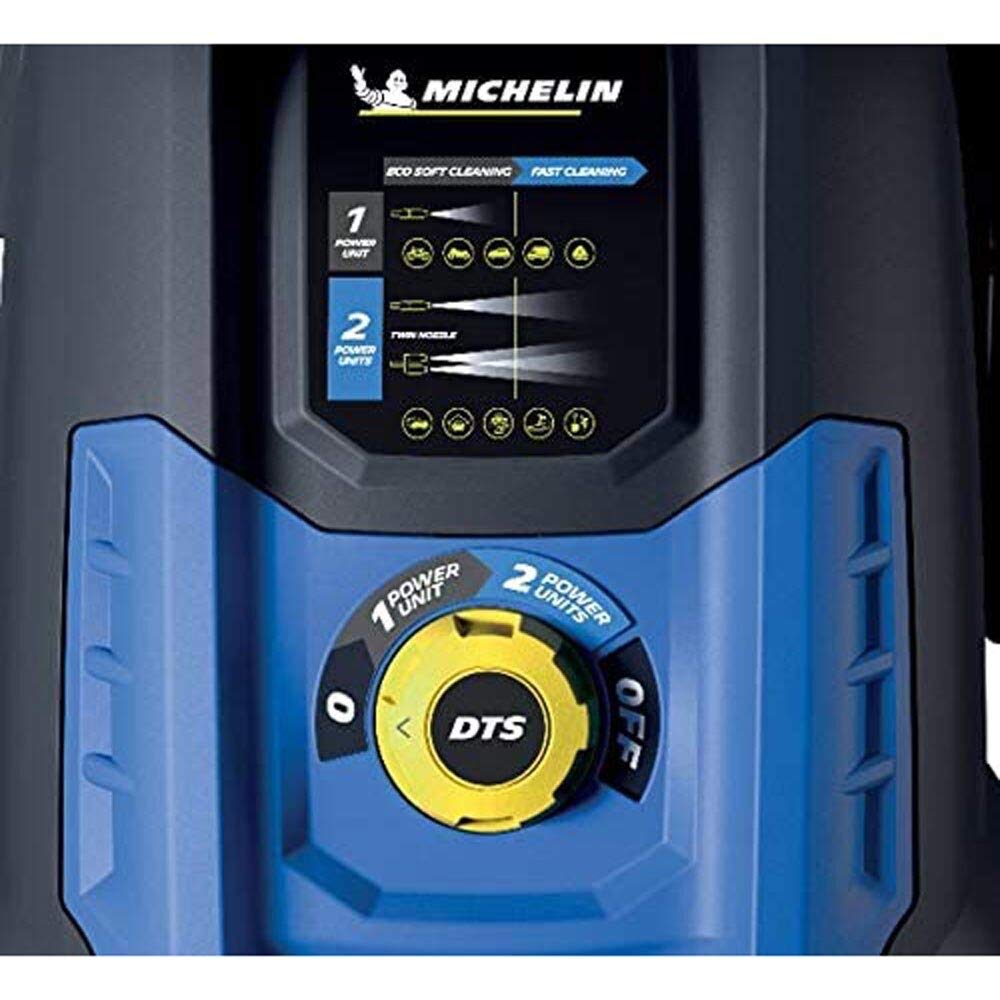 Michelin Hidrolimpiadora de Alta Presión MPX25DTS, 2 Motopompas, 2500 W, 150 Bar, Caudal 810 l/h – Potente Limpieza para Hogar y Jardín