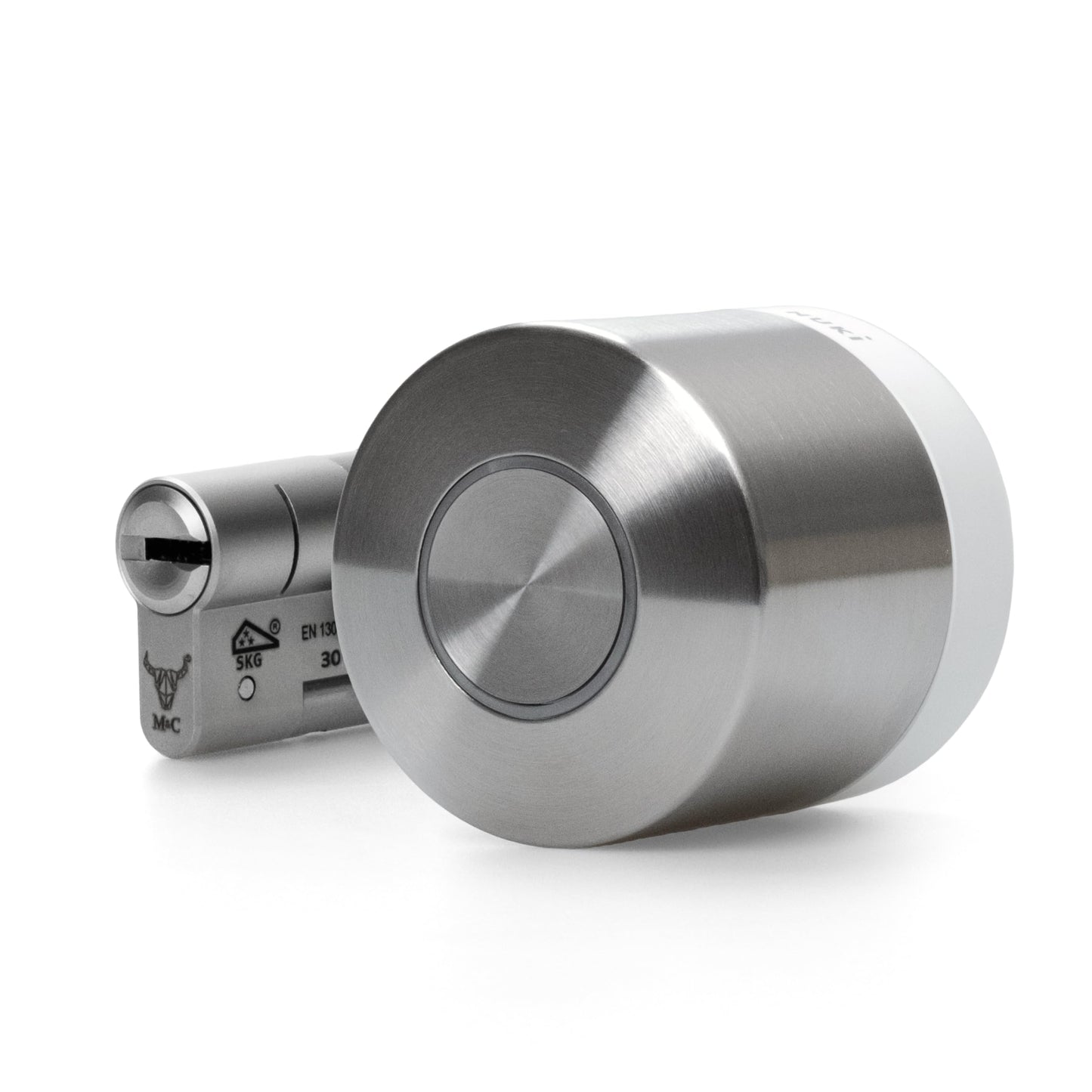 Nuki Smart Lock Ultra – Cerradura Electrónica con Bluetooth, WiFi & Matter | Control Remoto y 3 Modos de Bloqueo | Integración Inteligente en tu Smart Home