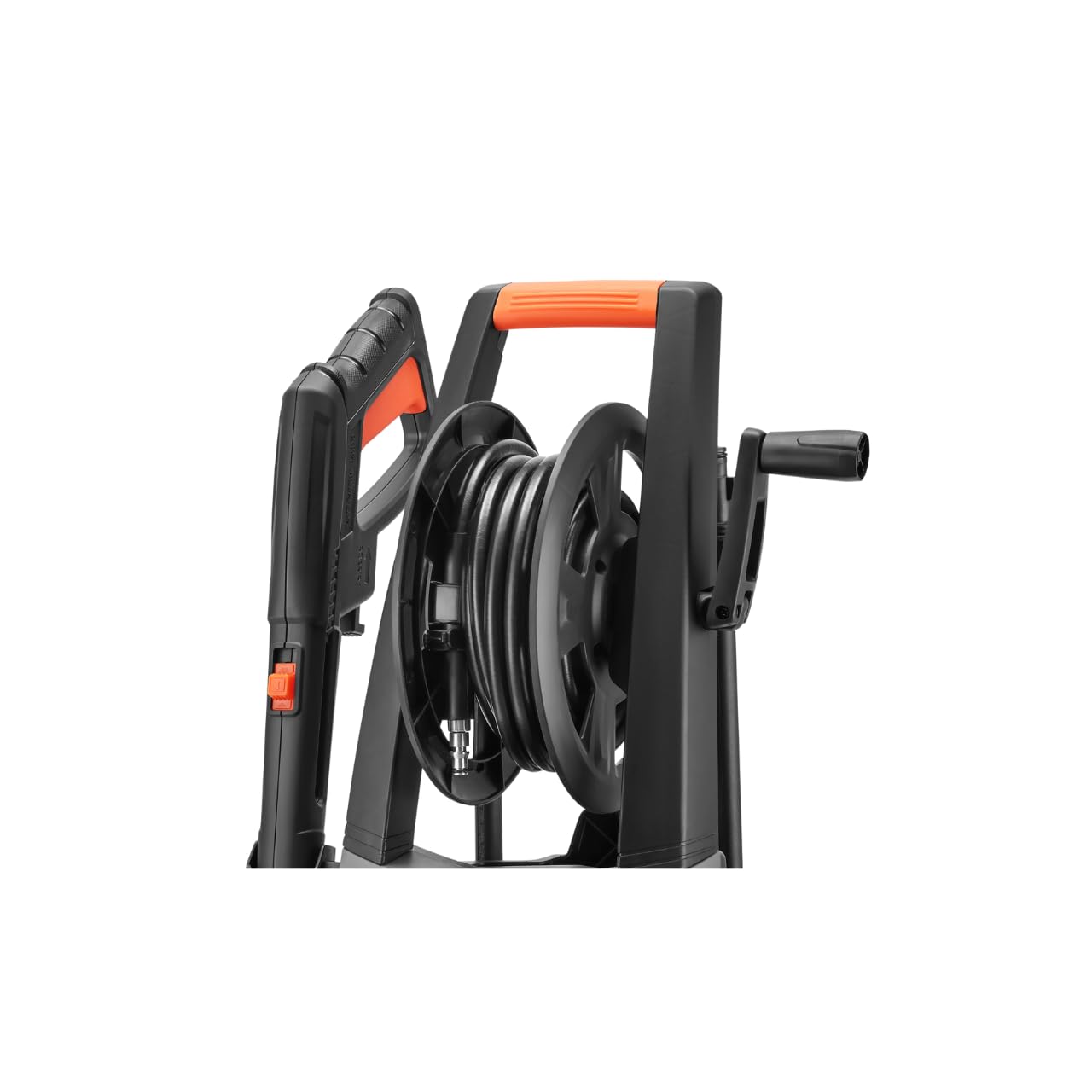FUXTEC Hidrolimpiadora FX-HDR1800, 1800 W, presión de 130 bar, caudal de XX l/h, manguera de 6 m, depósito de detergente, boquilla ajustable, ideal para casa y jardín