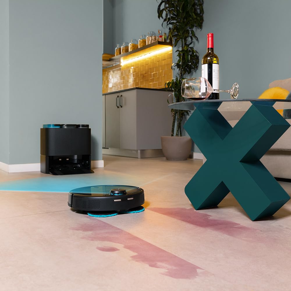 Cecotec Conga 11090 Robot Aspirador con Estación Automática Home&Wash – Autolimpieza y Vaciado, Limpieza Inteligente
