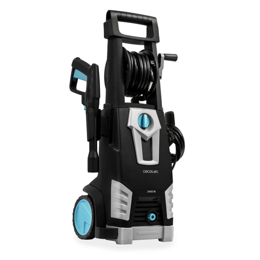 Cecotec Hidrolimpiadora HidroBoost 2400 Home & Car, 2400W, 180 Bar, Caudal 480 l/h, Radio de acción +14 m, Ideal para Casa y Coche, Accesorios Incluidos